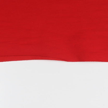PRETTYLITTLETHING Womens Red   Pullover Sweatshirt Size M