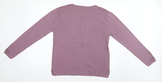Womens UK Size L reflect collection Grey Cardigan Jumper