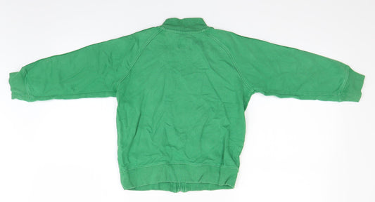 Gap Boys Green   Full Zip Jumper Size 5 Years