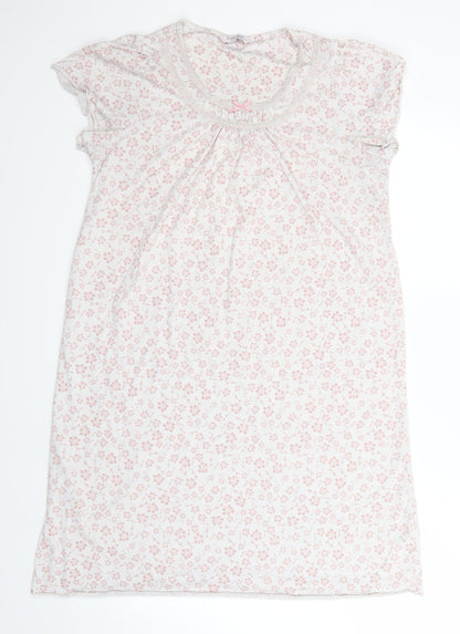 Preworn Womens Blue Floral  Top Pyjama Top Size 8