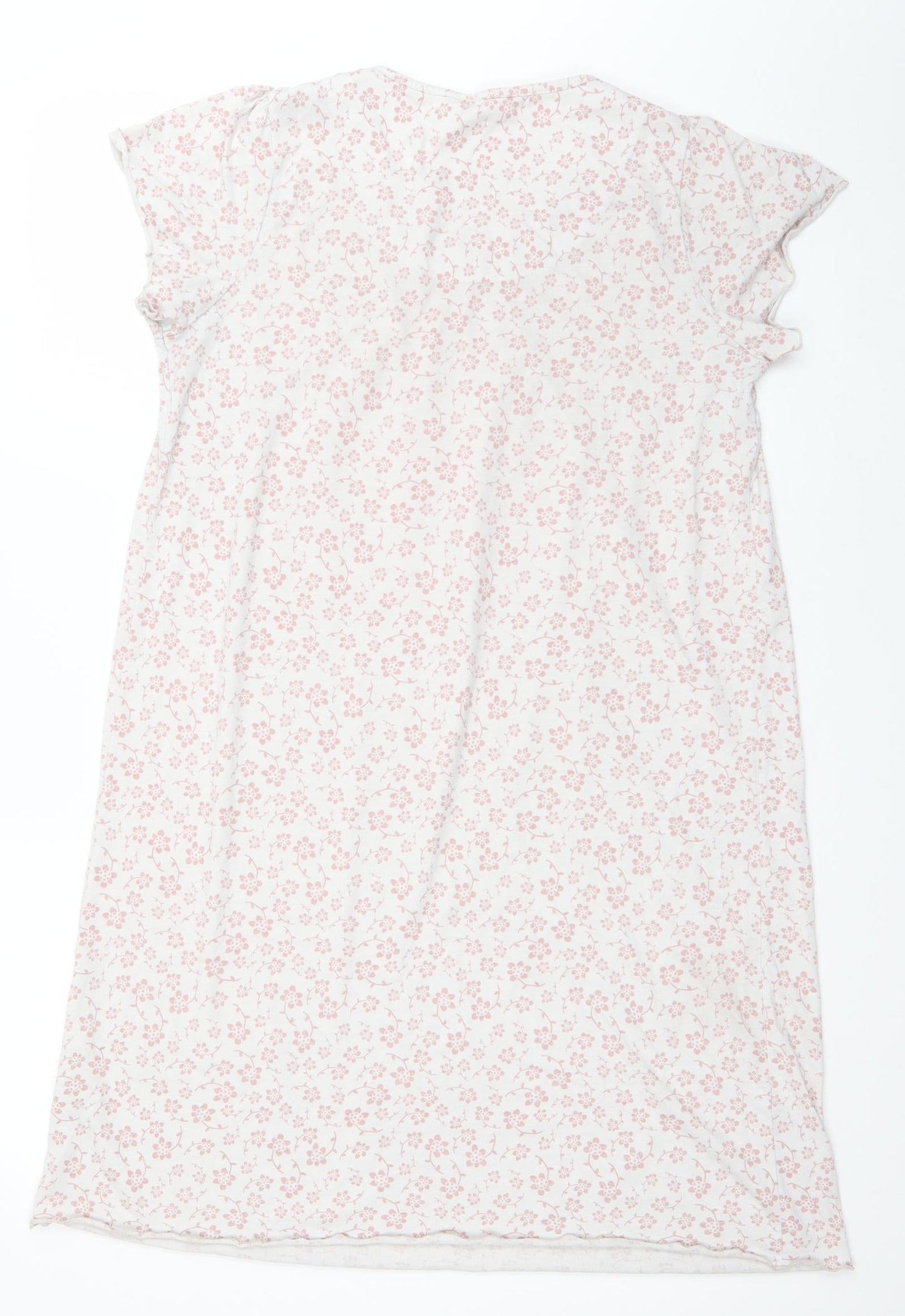 Preworn Womens Blue Floral  Top Pyjama Top Size 8