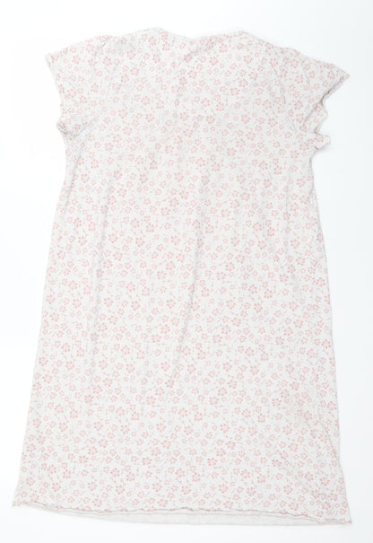 Preworn Womens Blue Floral  Top Pyjama Top Size 8