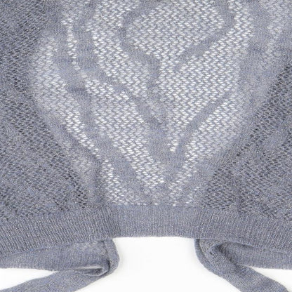 Womens UK Size M Limited Collection Blue Cardigan Jumper
