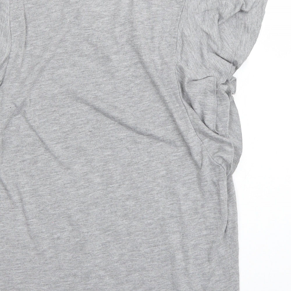 George Simonton Womens Grey   Basic T-Shirt Size M