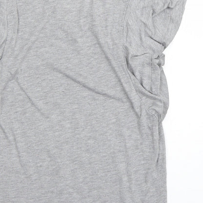 George Simonton Womens Grey   Basic T-Shirt Size M