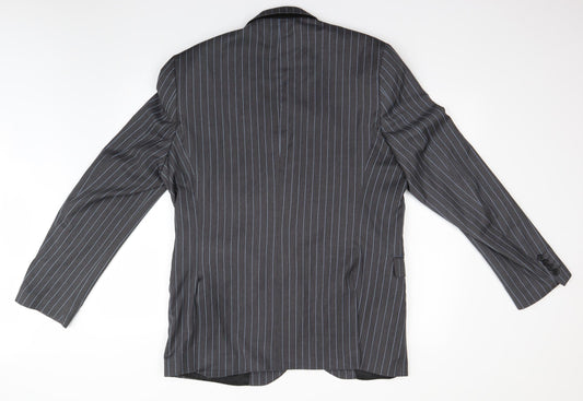 Mens UK Size L H&M Regular Grey Suit Jacket