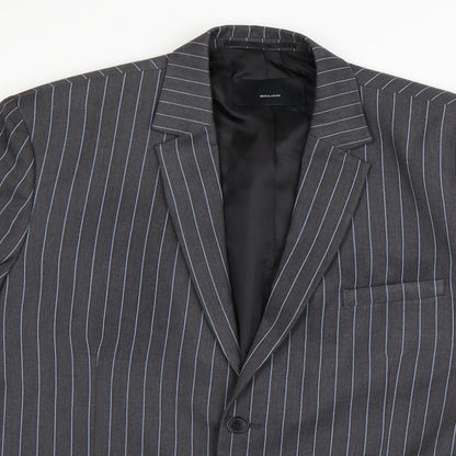 Mens UK Size L H&M Regular Grey Suit Jacket