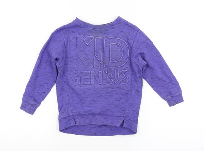 George Baby Purple   Pullover Jumper Size 18-24 Months