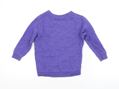 George Baby Purple   Pullover Jumper Size 18-24 Months