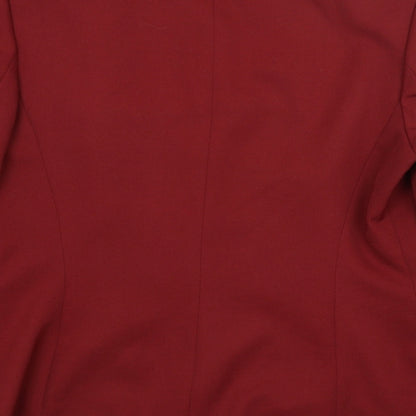 Womens UK Size  Preworn Red Jacket