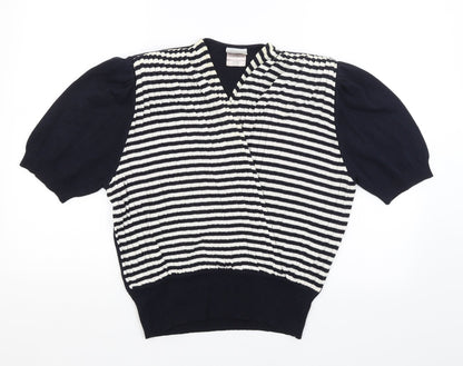 Womens UK Size 16 Preworn Blue Pullover Jumper