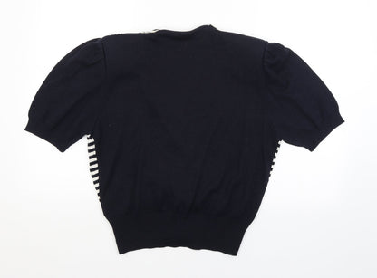 Womens UK Size 16 Preworn Blue Pullover Jumper