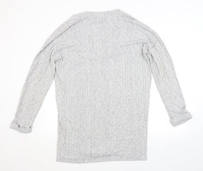 Womens UK Size L Dorothy Perkins Grey Cardigan Jumper