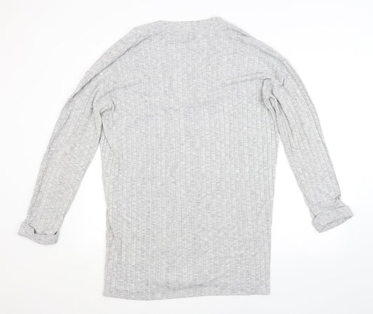 Womens UK Size L Dorothy Perkins Grey Cardigan Jumper