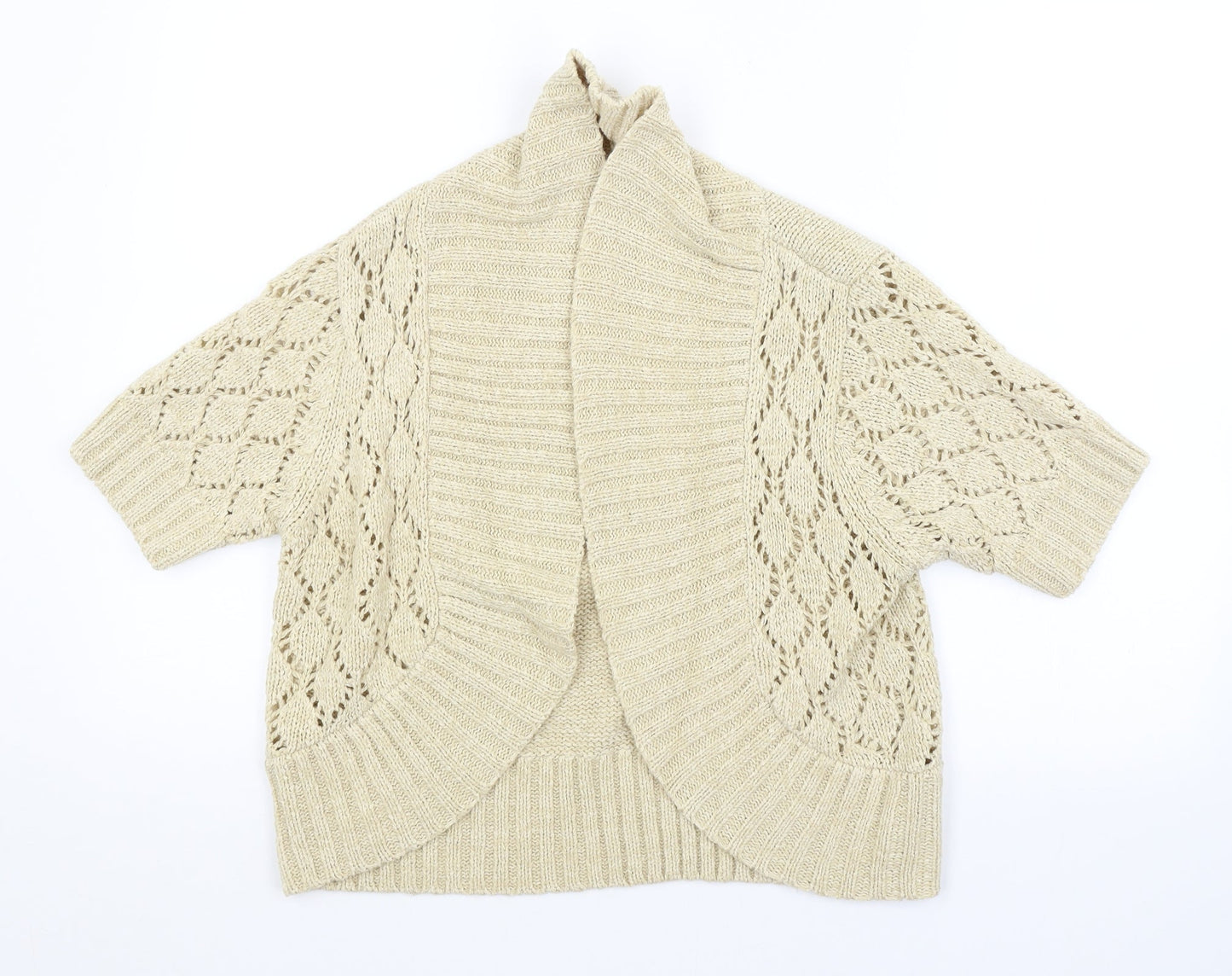Womens UK Size  BHS Beige Cardigan Jumper