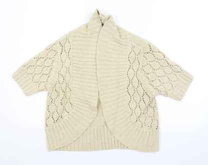 Womens UK Size  BHS Beige Cardigan Jumper