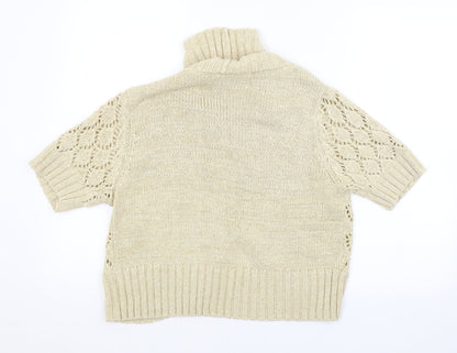 Womens UK Size  BHS Beige Cardigan Jumper