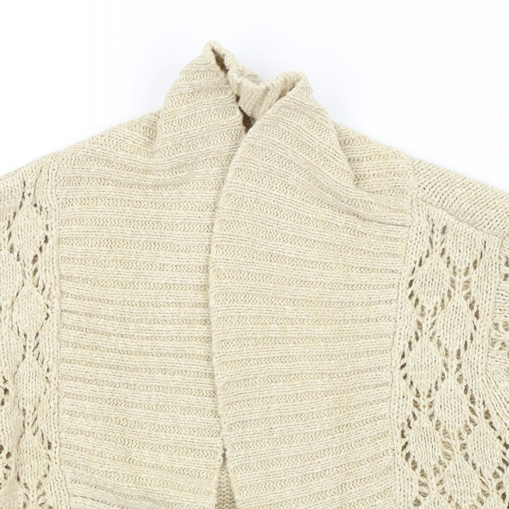 Womens UK Size  BHS Beige Cardigan Jumper
