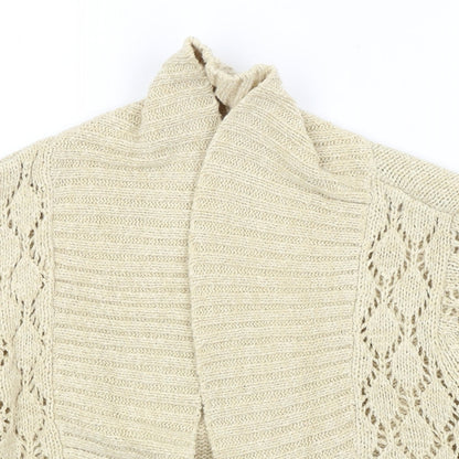 Womens UK Size  BHS Beige Cardigan Jumper
