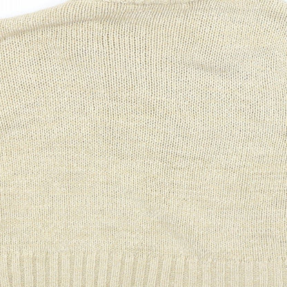 Womens UK Size  BHS Beige Cardigan Jumper