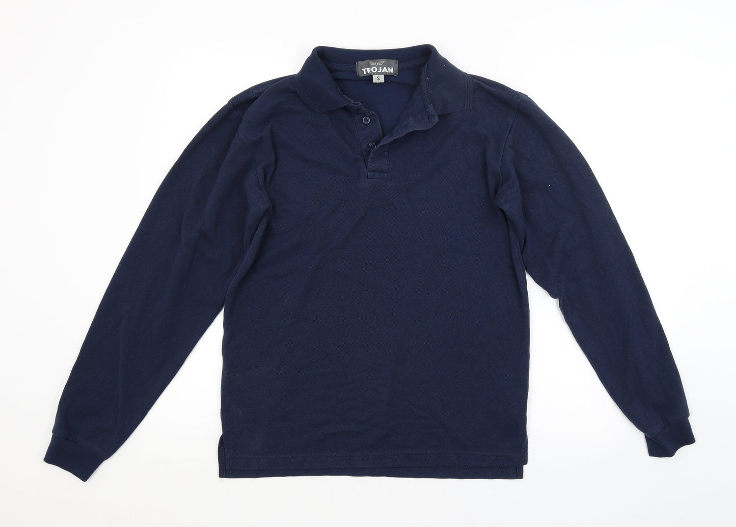 Trojan Mens Blue    Polo Size S