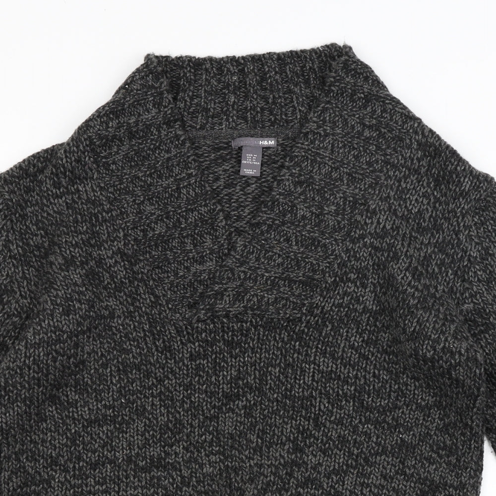 H&M Mens Grey   Pullover Jumper Size M