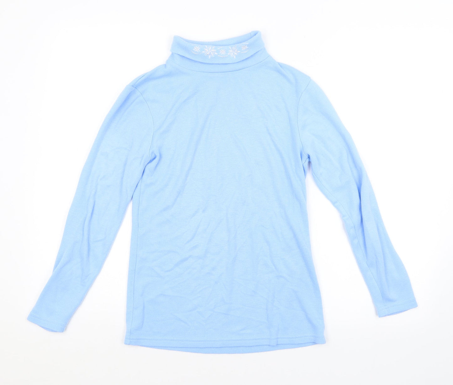 Womens UK Size 10 AFIBEL Blue Pullover Jumper