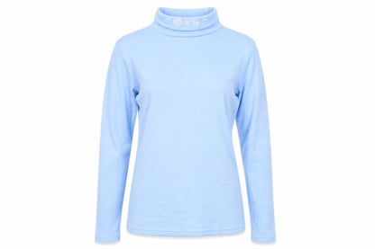Womens UK Size 10 AFIBEL Blue Pullover Jumper