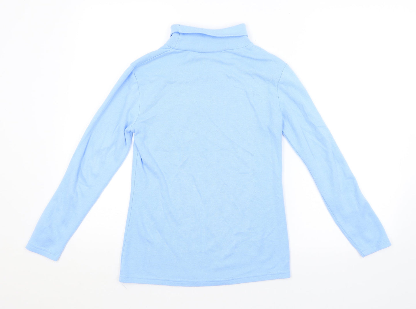 Womens UK Size 10 AFIBEL Blue Pullover Jumper