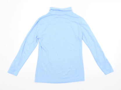 Womens UK Size 10 AFIBEL Blue Pullover Jumper
