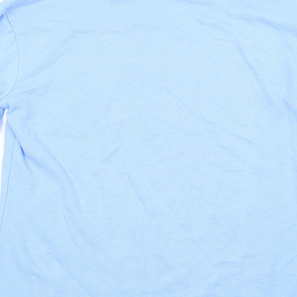 Womens UK Size 10 AFIBEL Blue Pullover Jumper