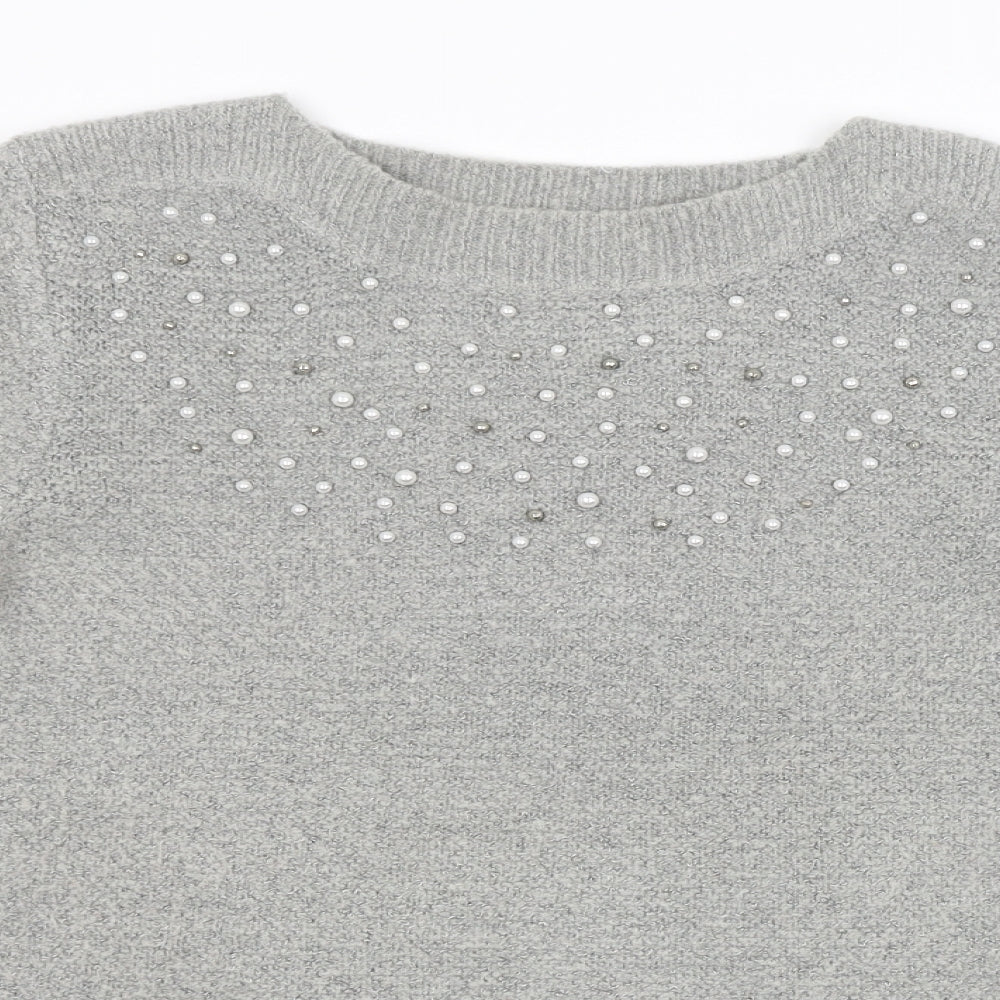 George Womens Grey   Pullover Jumper Size 10