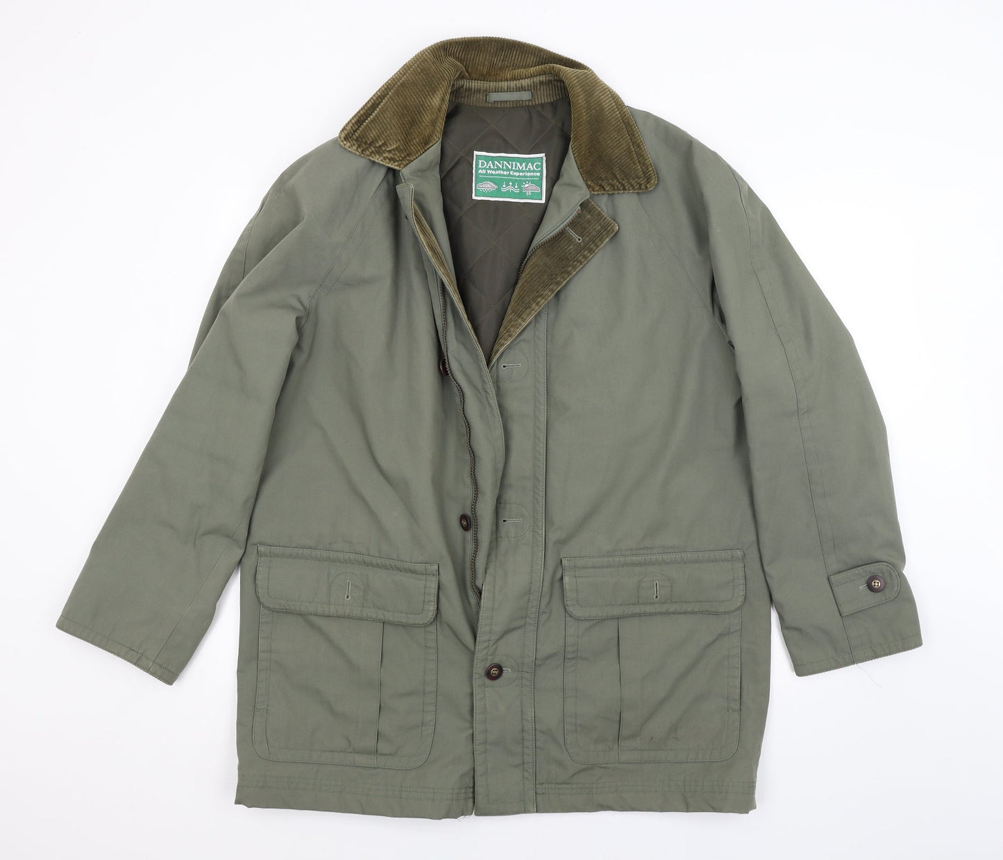 Mens UK Size  Preworn Green Jacket