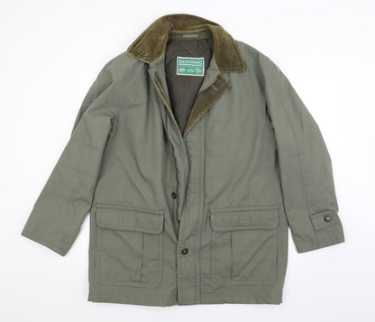 Mens UK Size  Preworn Green Jacket