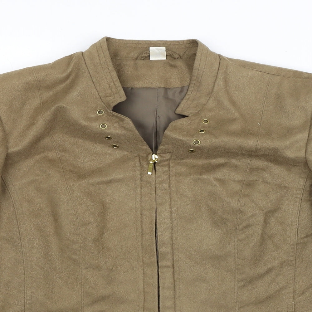 Womens UK Size 14 Preworn Brown Jacket