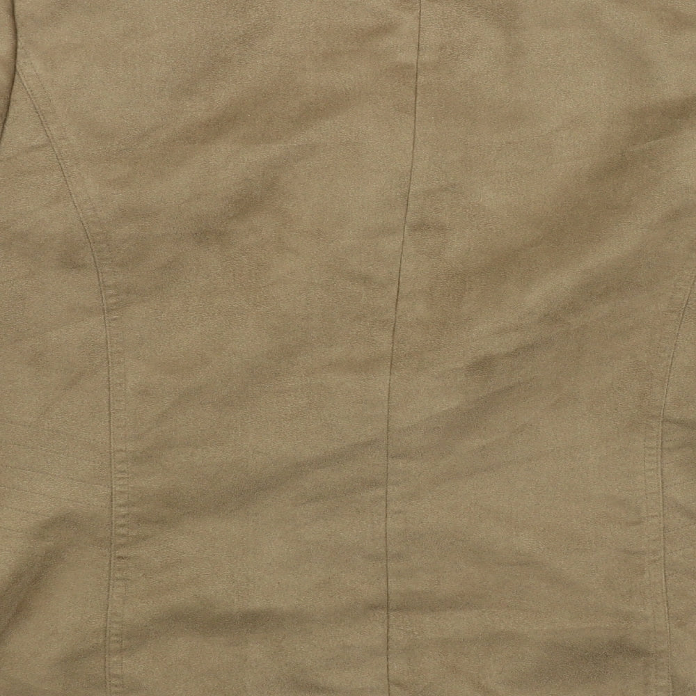 Womens UK Size 14 Preworn Brown Jacket