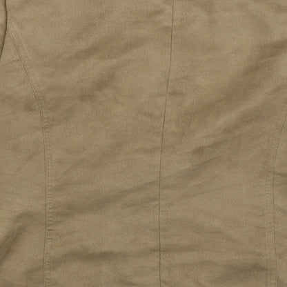 Womens UK Size 14 Preworn Brown Jacket