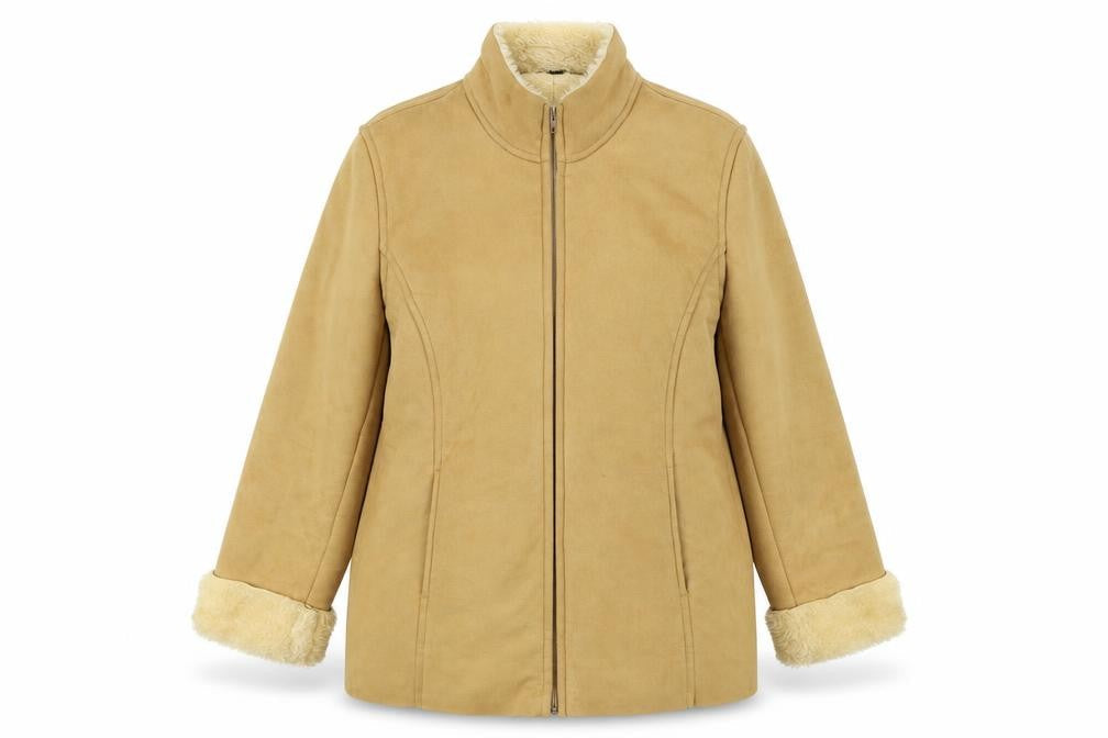 Womens UK Size 16 Preworn Beige Jacket
