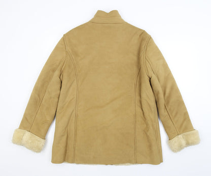 Womens UK Size 16 Preworn Beige Jacket