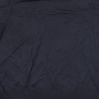 Womens UK Size 12 M&S Blue Pullover Jumper