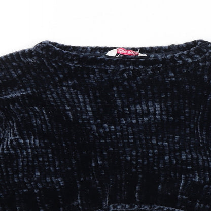 Miss E-vie Girls Blue   Pullover Jumper Size 7-8 Years