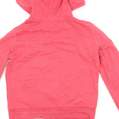 H&M Womens Pink   Full Zip Hoodie Size 10