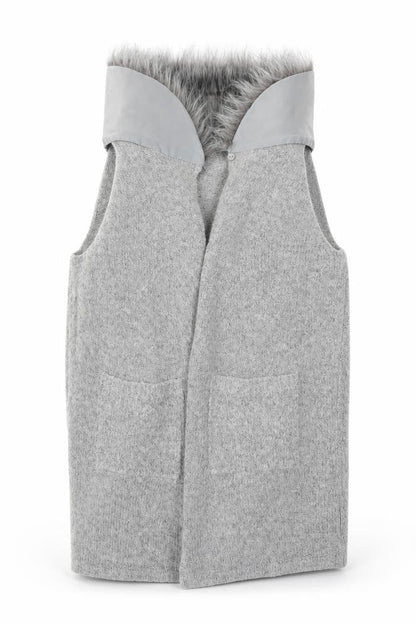 Primark Girls Grey   Wrap Jumper Size 8-9 Years