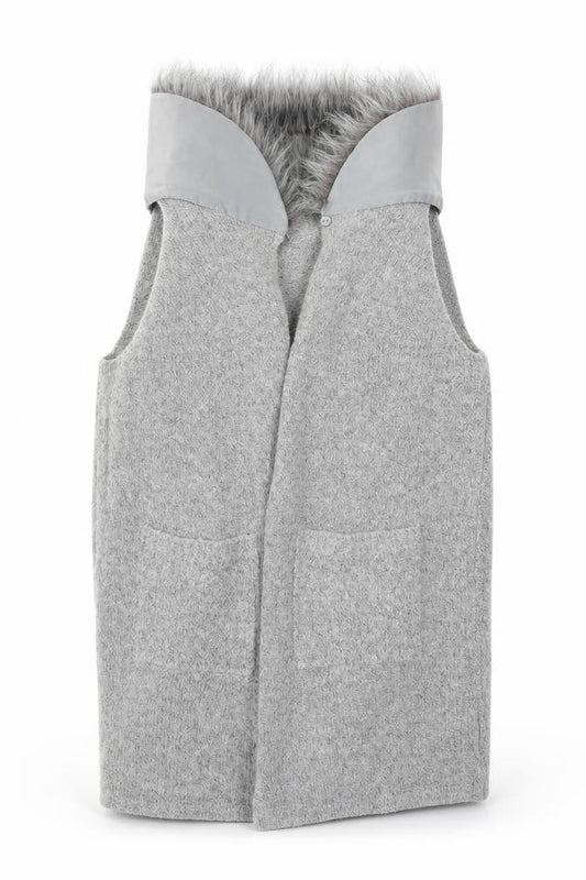 Primark Girls Grey   Wrap Jumper Size 8-9 Years