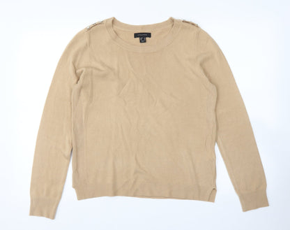 Womens UK Size 12 Atmosphere Brown Pullover Jumper