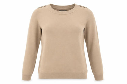 Womens UK Size 12 Atmosphere Brown Pullover Jumper