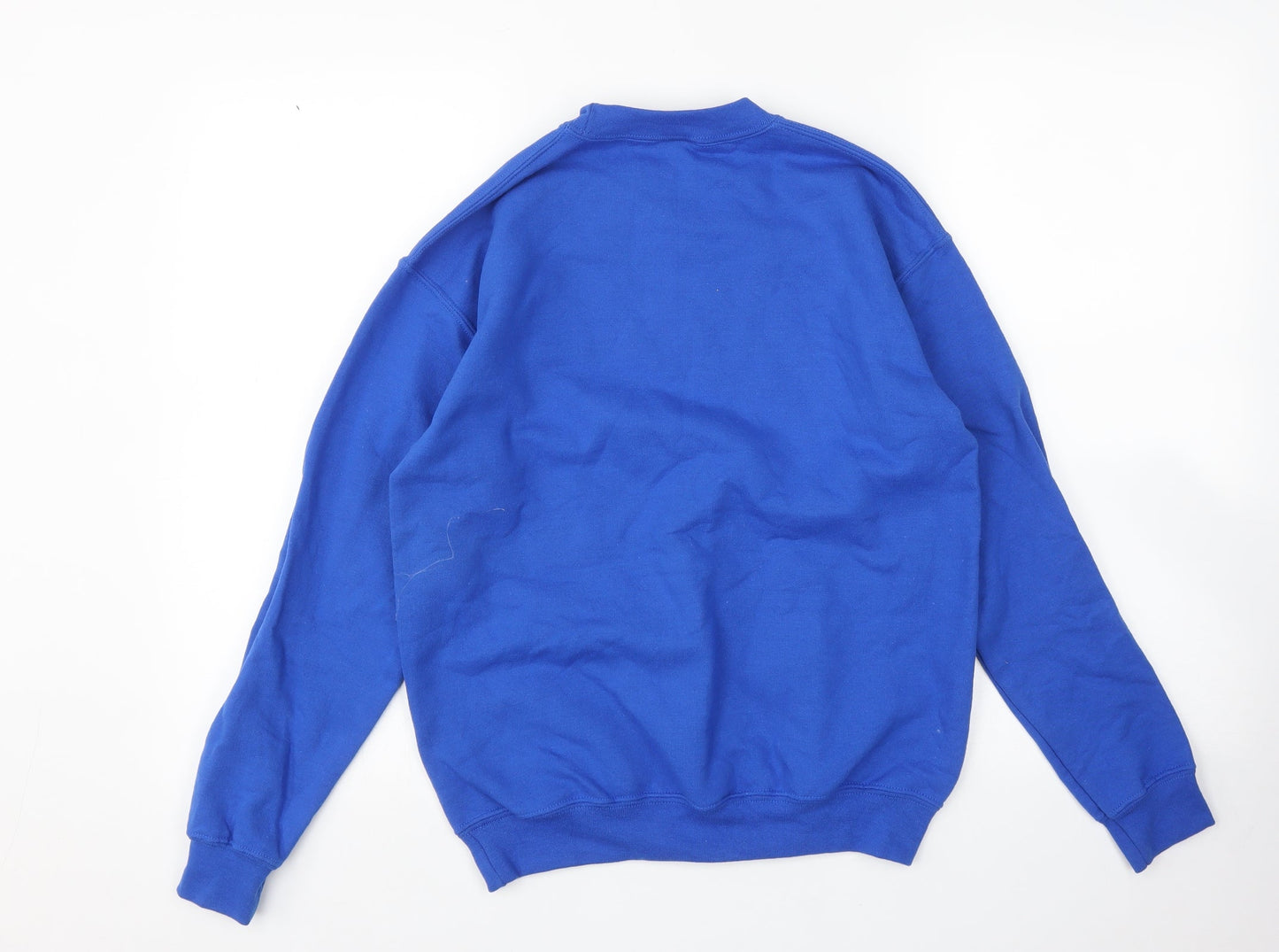 Gildan Womens Blue   Pullover Sweatshirt Size L