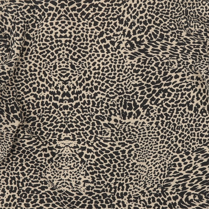 CMD Womens Multicoloured Animal Print  Wrap Jumper Size 16