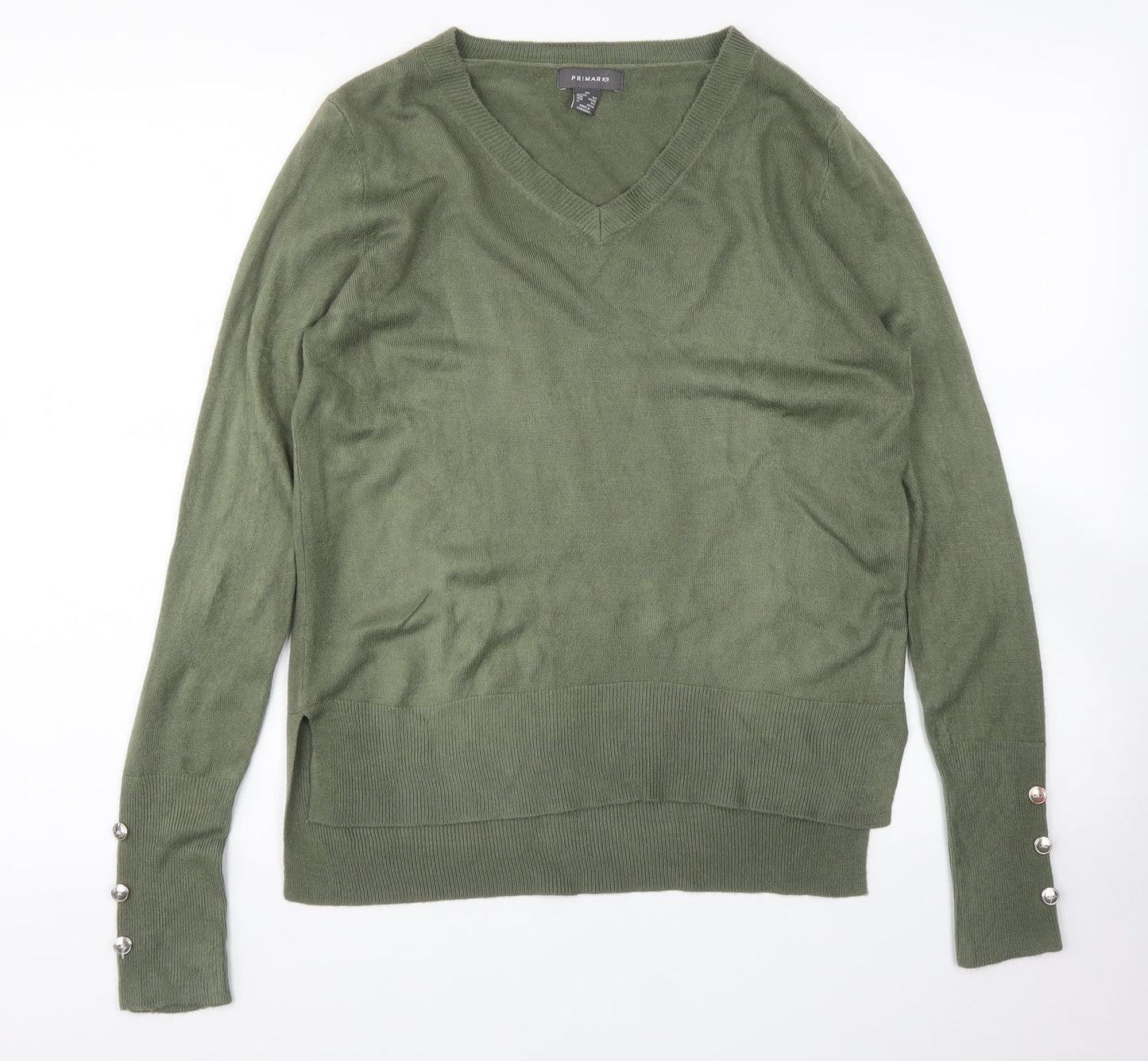 Primark Womens Green   Pullover Jumper Size XS