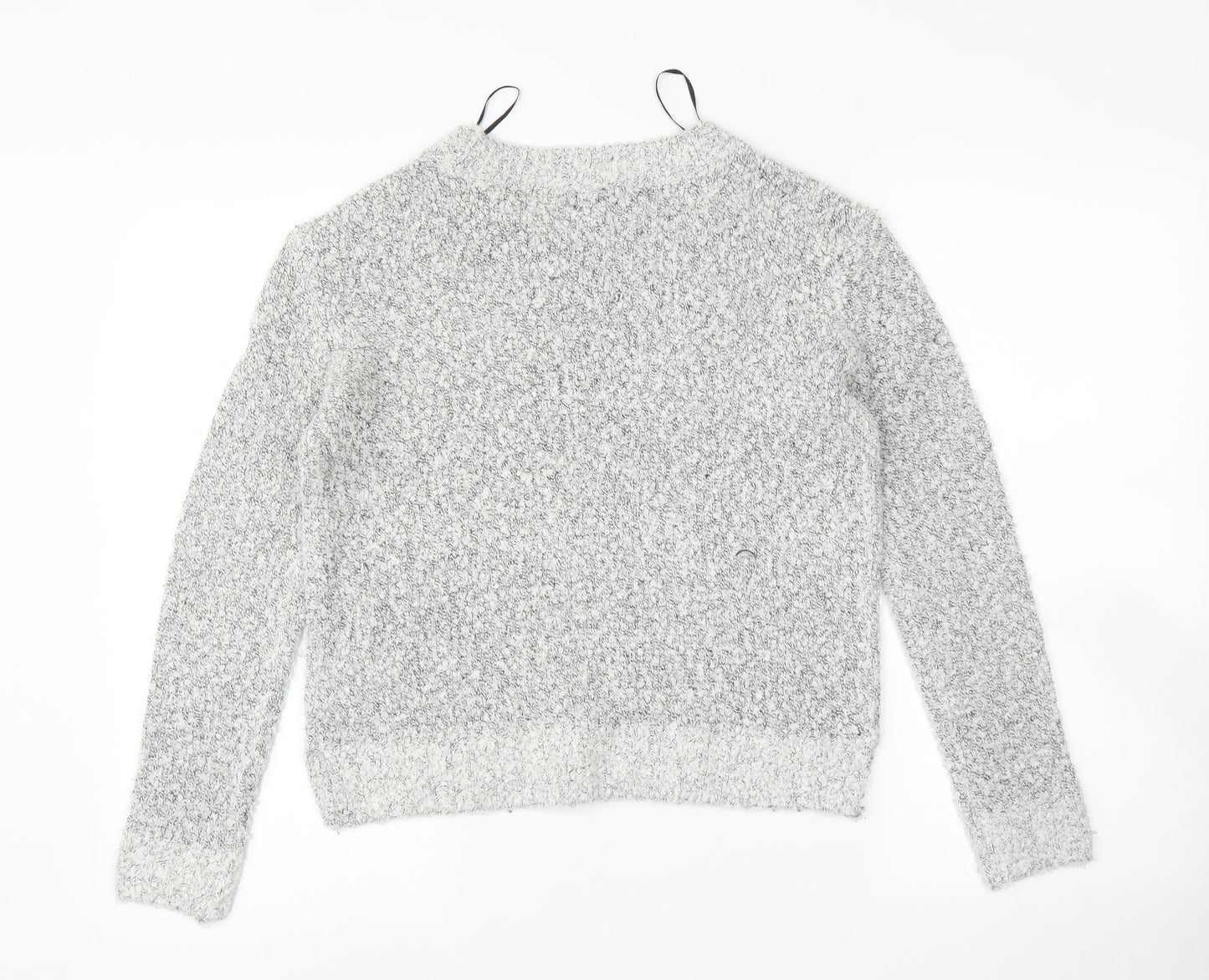 Womens UK Size XS H&M Grey Pullover Jumper